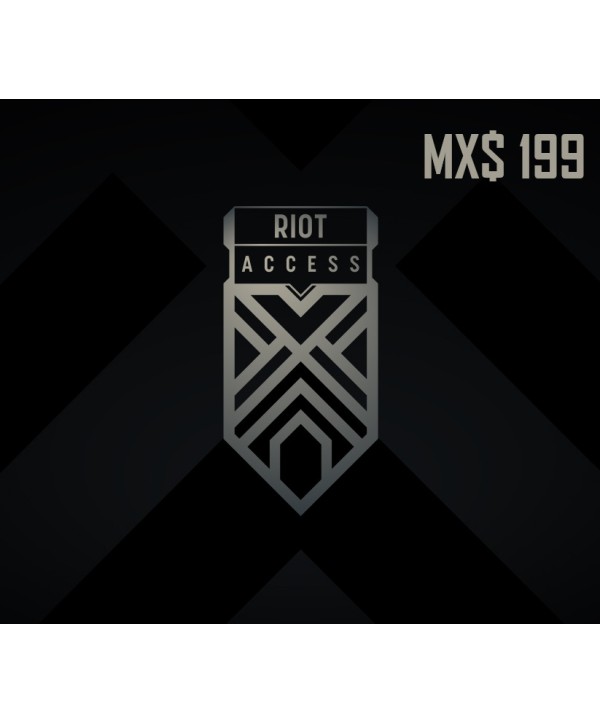 Riot Access 199 MX$ Code Region: MEXICO Key 
